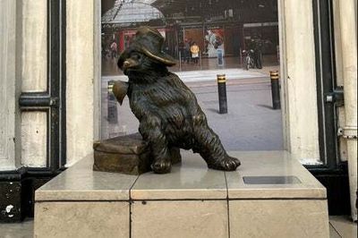 Marmalade sandwiches all round! Paddington Bear statue gets new home at Paddington station