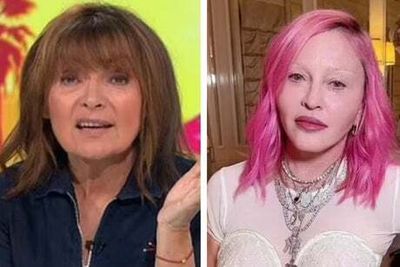 Lorraine Kelly likens Madonna’s appearance in latest social media post to ‘a boiled egg’