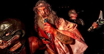 Christian punk band 'cleanses damned’ with blood baptisms and wild chants at bizarre gig