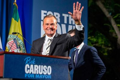 Billionaire Caruso on spending binge to sway LA mayor's race