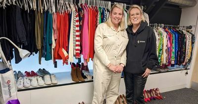 TV presenter Steph McGovern donates clothes for Smart Works Newcastle fundraiser
