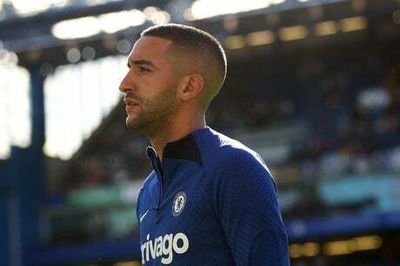 Chelsea duo Hakim Ziyech and N’Golo Kante miss training before AC Milan clash