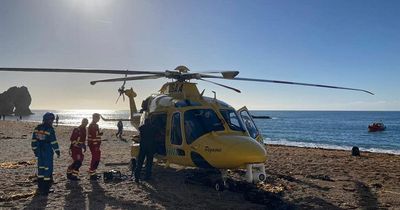 Base jumper hospitalised after jumping off 320ft cliff and smashing into the side