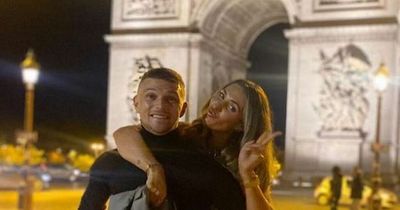 Kieran Trippier pays flying visit to Paris on private jet with wife Charlotte after Newcastle win