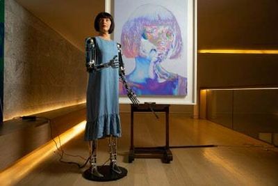 A robot painter will make the case for AI art before the House of Lords this week