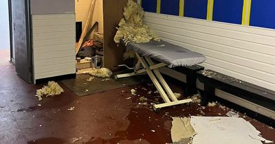 Heartbreak as pipes ribbed out and door taken off in 'shameful' burglary at Gedling FC football club