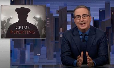 John Oliver: local news crime coverage gives police ‘a huge lobbying platform’