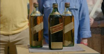 Bottles of whisky hidden away in an attic valued at £15,000 on Antiques Roadshow