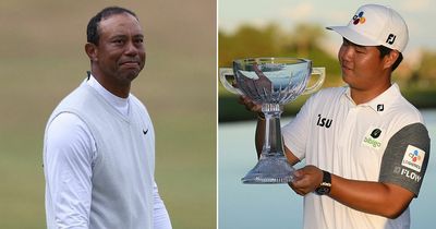 Korean golf starlet Tom Kim matches incredible Tiger Woods record with second Tour win