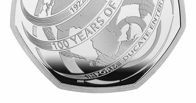 Royal Mint unveils 50p coin that commemorates 100 years of the BBC