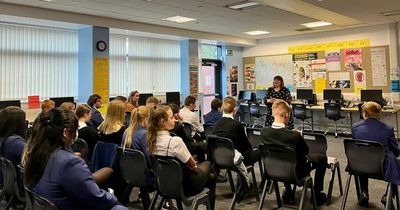 Wishaw MSP quizzed on politics by Coltness High School pupils