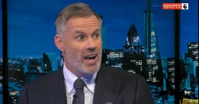Jamie Carragher highlights "criminal" Liverpool error which helped Arsenal to win
