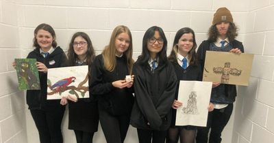 Lanarkshire pupils win top awards at Glasgow museums annual art contest