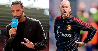 Rio Ferdinand instructs Erik ten Hag to award new contract despite glaring Man Utd fears