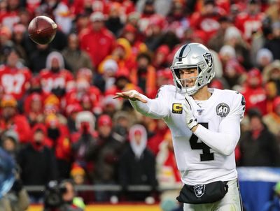 Derek Carr will try to duplicate success of one career win at Arrowhead on near 2-year anniversary