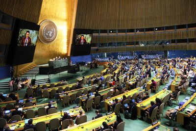 Ukraine condemns Russia as ‘terrorist state’ in UN meeting