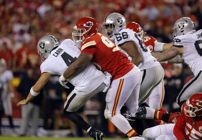 Chiefs DT Chris Jones robbed of incredible fumble with roughing the passer penalty