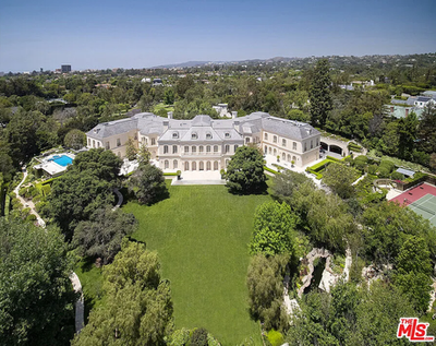 Legendary 123-room Spelling Mansion built on site of Bing Crosby’s former estate on sale in LA for £147m