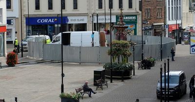 Work begins on £460,000 restoration of Dumfries High Street fountain