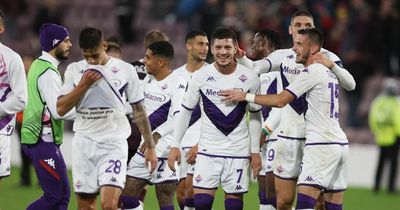 Hearts' Euro rivals Fiorentina suffer domestic hammering ahead of Europa Conference League return