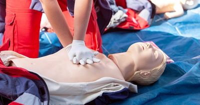 Sex Education star demonstrates how to perform CPR - using a manikin of himself