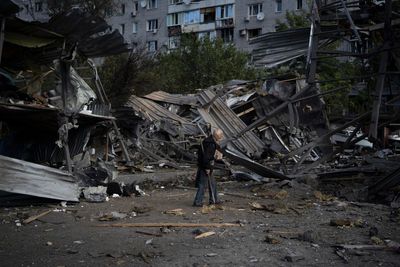 Missiles hit Ukrainian city, alarms elsewhere keep up fear