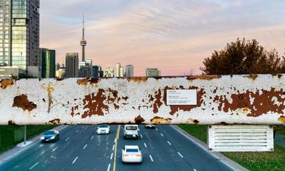 Guerrilla satirists skewer Toronto mayor by turning urban decay into public art