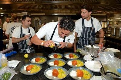 Chris Corbin’s Who’s Cooking Dinner? raises more than £260,000 for Leukaemia UK and Hospitality Action