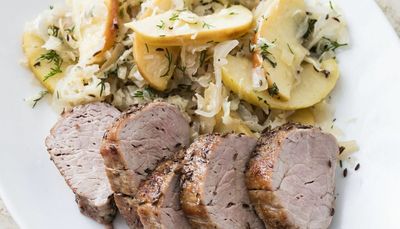 Menu planner: For the perfect fall dish, enjoy caraway-crusted pork tenderloin