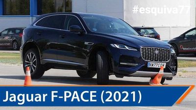 Jaguar F-Pace PHEV Is Safe But Not Very Fast In The Moose Test