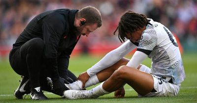 Liverpool suffer Rangers injury crisis as Trent Alexander-Arnold and Joel Matip join bulging medical room