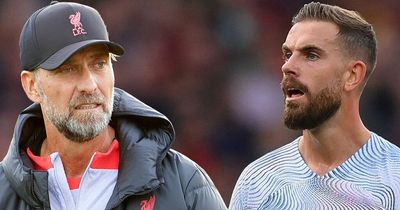 Jurgen Klopp told Jordan Henderson decision is evidence of problems with Liverpool boss