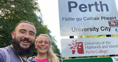 Charity walkers marvel at the Fair City as Perth locals make them welcome
