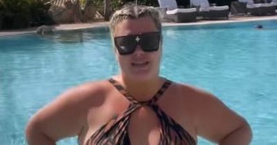 Gemma Collins wows in plunging cut-out swimsuit for body-confident holiday post