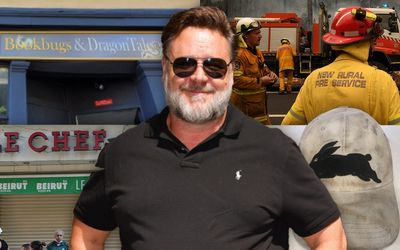 ‘Bonkers’ donation: Long-time benefactor, film star Russell Crowe, just keeps on giving