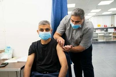 Get vaccinated to stave off twindemic, Sadiq Khan urges Londoners