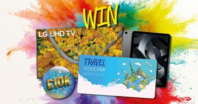 New competitions launch with £10k cash, an iPad Air and LG Smart TV all up for grabs