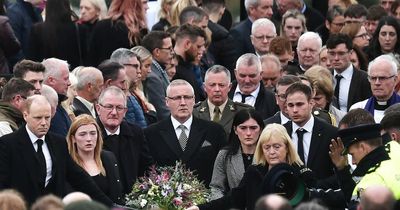 Devastating scenes as first petrol station explosion victim funeral takes place
