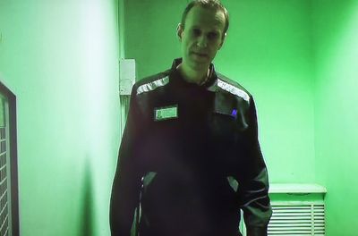 Russia's Navalny says he is back in solitary confinement