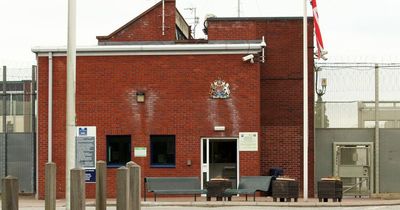 Prisoner hid smuggled cannabis and Mamba in underpants during 'group hug'