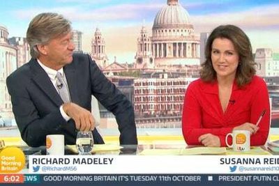 Susanna Reid takes a swipe at Richard Madeley as he returns to Good Morning Britain after eight-week break