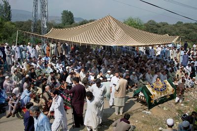 Thousands protest after deadly attack on Pakistan school van