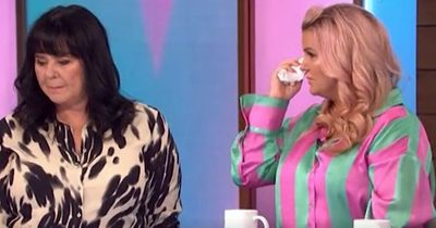 Kerry Katona breaks down on Loose Women over 'letting her kids down' after abusive relationship
