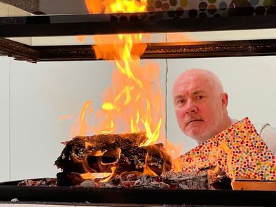 Damien Hirst burns the first of thousands of his paintings as part of NFT project