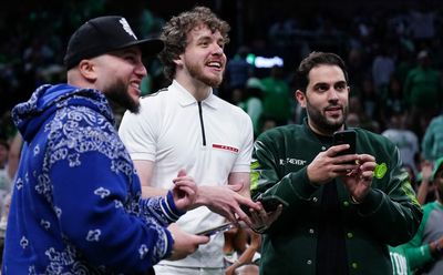 Jayson Tatum surprises fans on stage at Jack Harlow concert in Boston