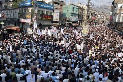 Thousands protest increased violence in Pakistan’s Swat Valley