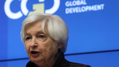 Yellen: Russian missile strikes show "brutal" impact of war