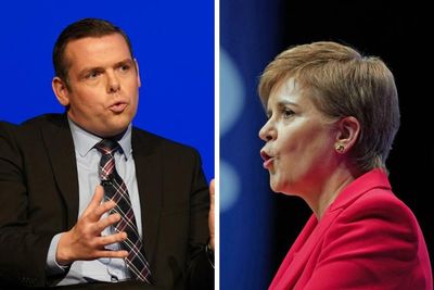 Nicola Sturgeon brands Douglas Ross 'deeply hypocritical' for Supreme Court attack