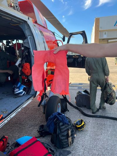 `How lucky': Fishermen rescued fighting off sharks in Gulf