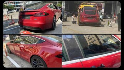 Tesla Model S Plaid Spotted In China For The First Time